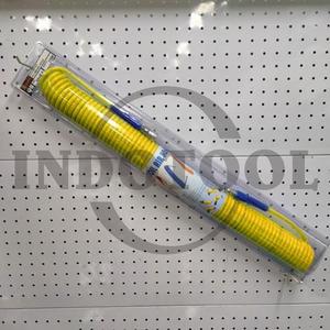 SELANG RECOIL PU KUNING 6.5 x 10mm x 15M / SELANG ANGIN KOMPRESOR / SELANG SPIRAL - KUNING SHPI