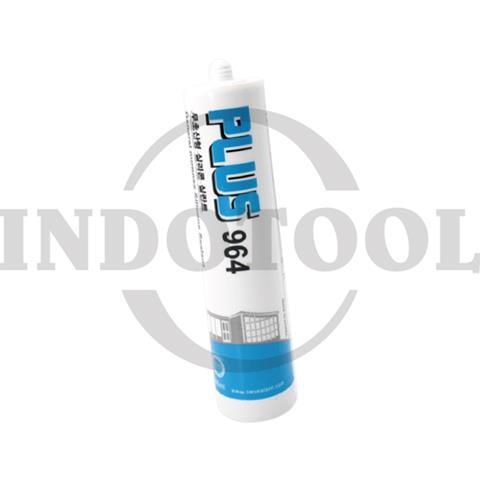 PLUS 964 MULTI PURPOSE NEUTRAL SILICONE SEALANT, CLEAR 300gr / LEM KACA SHINWOO