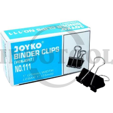 BINDER CLIPS 1", NO.111 / KLIP KERTAS / PENJEPIT KERTAS JOYKO