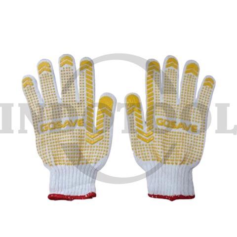SARUNG TANGAN BINTIK KUNING / SARUNG TANGAN DOTTING BINTIK KARET KUNING GOSAVE