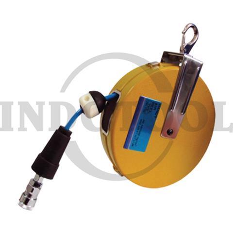 SPRING DRIVEN HOSE REEL, BLUE 5mm x 8mm x 7.5M / SPRING  DRIVEN HOSE REEL SHPI
