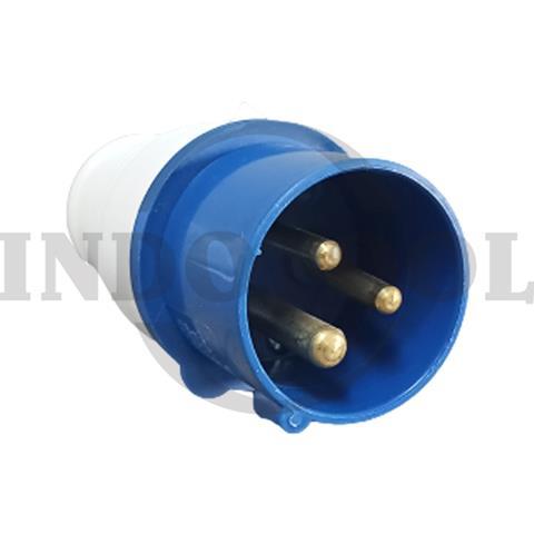 PLUG 3P TYPE FT-CEE-013 16A 220V IP44 (MALE) / INDUSTRIAL PLUG 3P, COLOKAN MESIN GENSET FORT