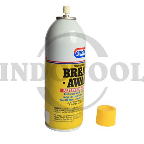 BREAK AWAY PENETRATING OIL 369gr / CAIRAN PEMBERSIH OLI / KARAT CYCLO