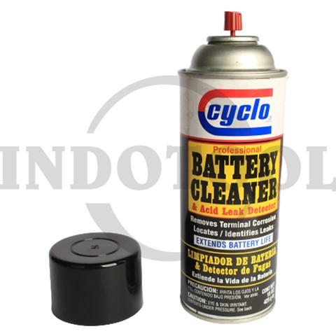 BATTERY CLEAN & LEAK DETECTOR 425gr / PEMBERSIH BATERAI DAN KEPALA AKI CYCLO