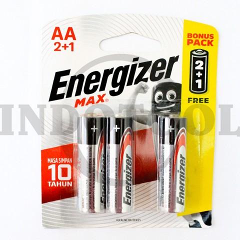 BATTERY ALKALINE MAX E91 AA BP2+1 MAX / BATERAI / BATRE AA ENERGIZER