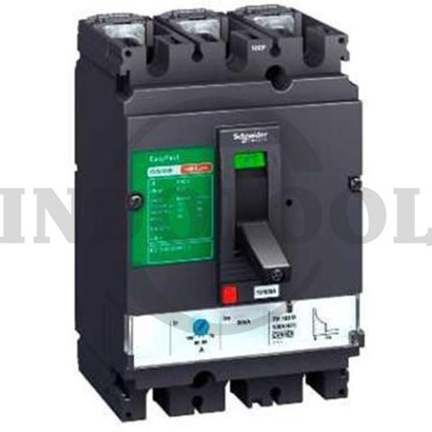 MCCB 3P 40A 28~40A 25kA TM40d lm500A 415V CVs100B / MCCB 3P SCHNEIDER
