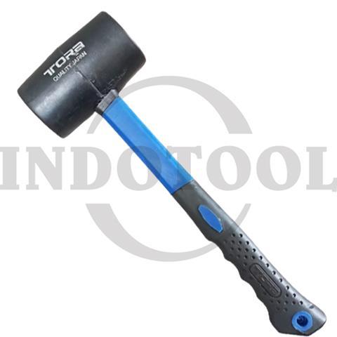 FIBER HANDLE RUBBER HAMMER 12oz / PALU KARET GAGANG FIBER TORA