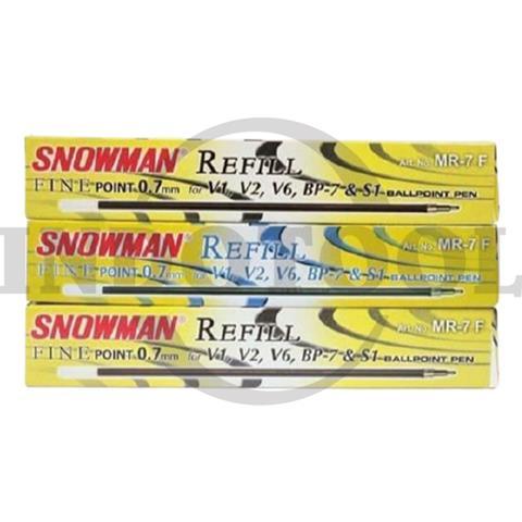 REFILL PEN HITAM / ISI ULANG BULPEN HITAM SNOWMAN
