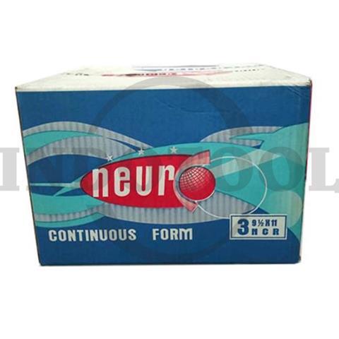 CONTINUOUS FORM, 3PLY (HALF) 9-1/2" x 11" / KERTAS CONTINUOUS / KERTAS DOT MATRIX NEURO