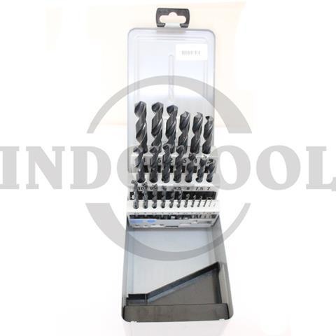 25 PCS HSS PARALLEL SHANK TWIST DRILL SET, LIST 500 1-13mm / MATA BOR BESI SET 25PCS NACHI