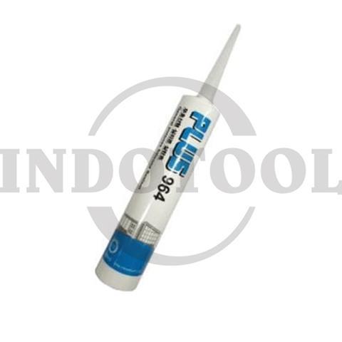 PLUS 964 MULTI PURPOSE NEUTRAL SILICONE SEALANT, WHITE 300gr / LEM SILIKON SERBAGUNA SHINWOO