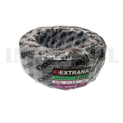 50M KABEL LISTRIK NYYHY 2 x 1.5mm2 / 50 METER KABEL LISTRIK NYYHY EXTRANA