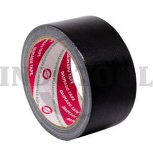LAKBAN KAIN, HITAM 2", 48mm x 12M / LAKBAN KAIN WARNA HITAM DAIMARU