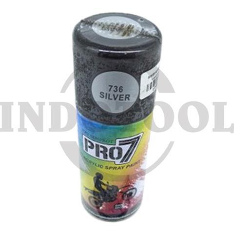 CAT PRO7, SILVER 736 STD / CAT SEMPROT WARNA SILVER UMUM