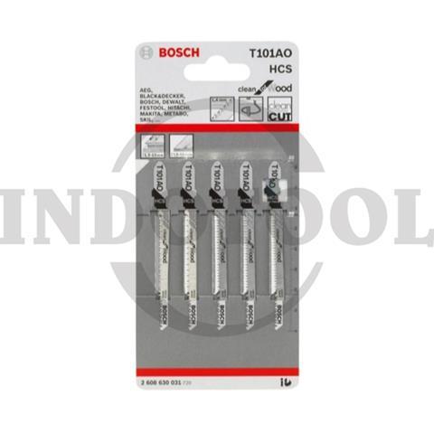 5 PCS JIGSAW BLADE FOR WOOD T101AO / 5 PCS MATA GERGAJI KAYU BOSCH