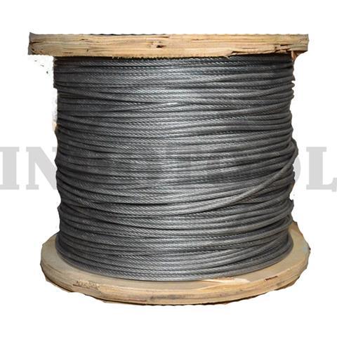 WIRE ROPE IWRC GALVANIZED 6x19, 8mm / KAWAT SELING BAJA / IWRC POWERTEC