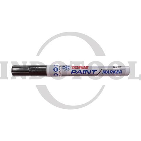 PAINT MARKER, BLACK / SPIDOL PAPAN TULIS - HITAM SNOWMAN