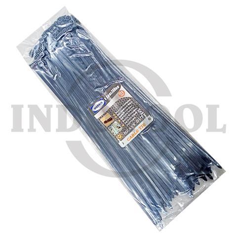 CABLE TIES NYLON, BLACK 4.8 x 300mm / KABEL TIES NYLON HITAM, KABEL TIS NILON HITAM MORRIS