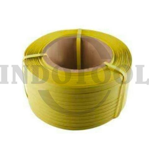 TALI STRAPPING BAND PLASTIK, KUNING 15mm / TALI STRAPPING BAND PLASTIK, KUNING UMUM