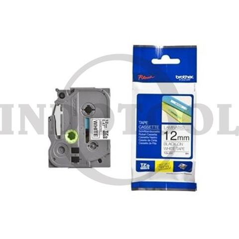 LABEL TAPE, BLACK ON WHITE TZE-231, 12mm / LABEL / PEREKAT BROTHER