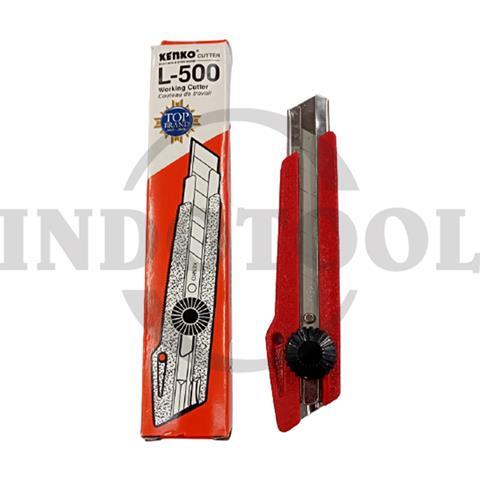 PISAU CUTTER BESAR L-500 18mm / PISAU KATER KENKO