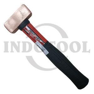 FIBERGLASS HANDLE COPPER HAMMER 0.5 kg / PALU TEMBAGA GAGANG FIBER MAXPOWER