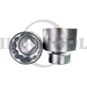 SOCKET 1" DRIVE, 12PT SATIN CRV 65mm / MATA SOCK 1" 12 PT, SATIN CRV MAXPOWER