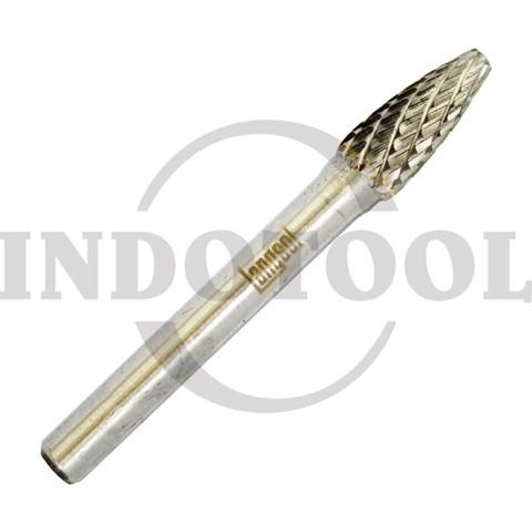 TCT ROTARY BURR, TYPE F 6 x 12 x 25mm / MATA TUNER TYPE F LANGSOL
