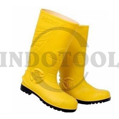 SAFETY BOOT KUNING 39 / SEPATU BOOT SAFETY KUNING PETROVA