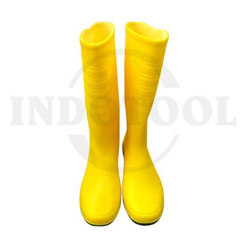 RAIN BOOTS, KUNING 43 / SEPATU KARET ANTI AIR / SEPATU BOOTS - KUNING HUNTER
