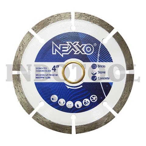 DIAMOND WHEEL DRY SEGMENTED 4", 1.6T-7W / MATA POTONG KERAMIK TIPE KERING NEXXO