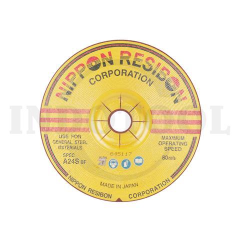 GRINDING WHEEL A-24S, 8" x 6mm / BATU POLES / MATA GERINDA POLES NIPPON RESIBON