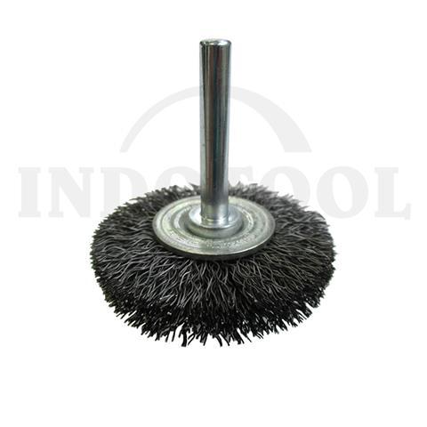 SHANK WIRE BRUSH SW-075A3, 6x35L / SIKAT KAWAT BAJA KING