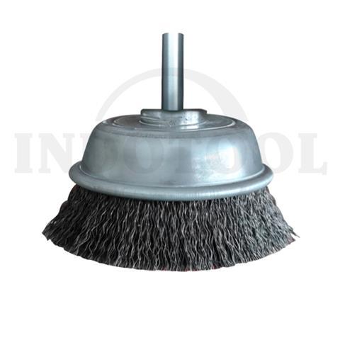 SHANK WIRE BRUSH SC-050A3, 6x35L / SIKAT KAWAT BAJA KING