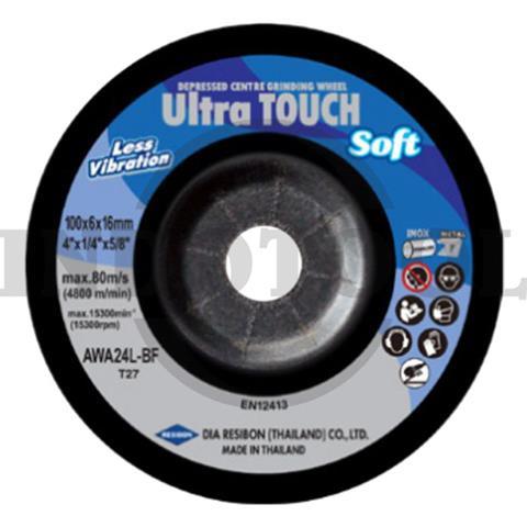 ULTRA TOUCH GRINDING SOFT AWA-24L, 7" x 6mm / BATU GERINDA LEMBUT ULTRA