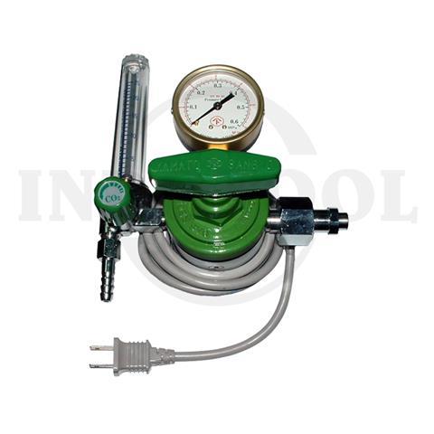 REGULATOR W/ HEATER CO2, YR-507 / REGULATOR DENGAN HEATER YAMATO