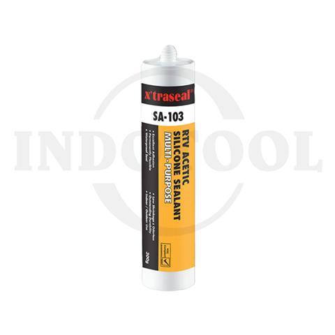 S-A103 RTV ACETOXY SILICONE SEALANT (BRONZE) 300gr / S-A103 LEM SILIKON RTV ACETOXY (METALIK COKLAT) XTRASEAL