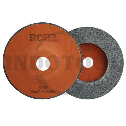 SPONGE WHEEL C120, 4" x 8mm / BATU POLES GRINDA GERINDA ROHA