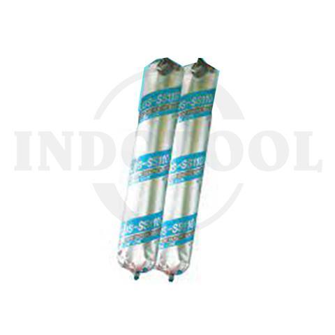 PLUS SS1100 WINDOW & DOOR SILICONE SEALANT WHITE, 500ml / PLUS SS1100 LEM SILIKON JENDELA DAN PINTU (PUTIH) SHINWOO