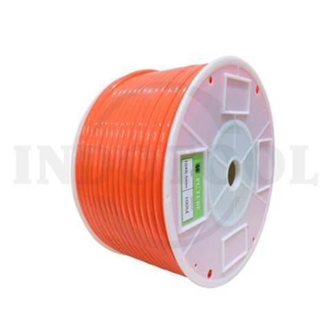 PU BRAID TUBE HOSE, ORANGE 8mm x 12mm / SELANG ANGIN DAN AIR , ORANGE SHPI