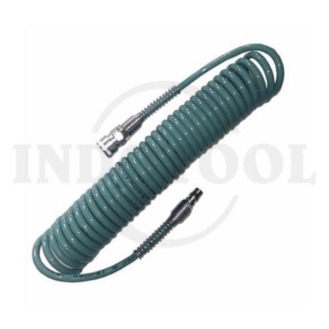 SPATTER RECOIL HOSE, GREY 5 x 8mm x 8M / SELANG RECOIL, ABU ABU SHPI