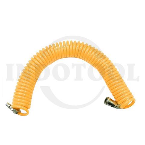 RECOIL AIR BRAKE HOSE, YELLOW 9 x 12mm x 7M / SELANG ANGIN RECOIL , KUNING SHPI