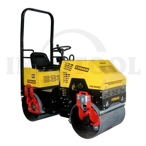 VIBRATOR ROLLER-DOUBLE FVR-800EC / MESIN PEMADAT TANAH DOUBLE ROLLER FIRMAN