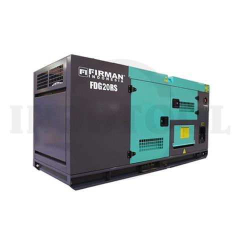 DIESEL GENERATOR SILENT FDG20RS / GENSET SOLAR SILENT FIRMAN