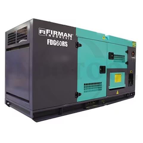 DIESEL GENERATOR SILENT FDG60RS / GENSET SOLAR SILENT FIRMAN