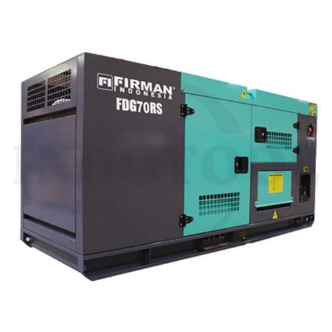 DIESEL GENERATOR SILENT FDG70RS / GENSET SOLAR SILENT FIRMAN