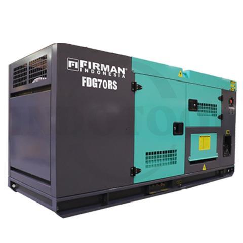 DIESEL GENERATOR SILENT FDG70RSD / GENSET SOLAR SILENT FIRMAN