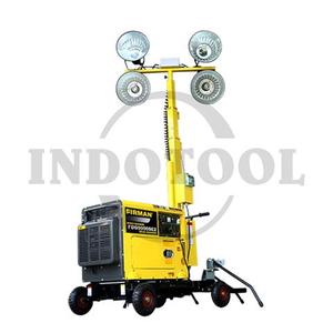 LIGHT TOWER FLT5000 + FDG9500SE2 / MESIN GENSET + LAMPU PENERANGAN KONTRUKSI FIRMAN