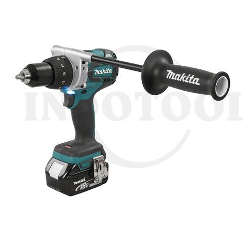 CORDLESS DRIVER DRILL DDF481RTE, 13mm 125Nm 18V / MESIN BOR OBENG BATERAI MAKITA