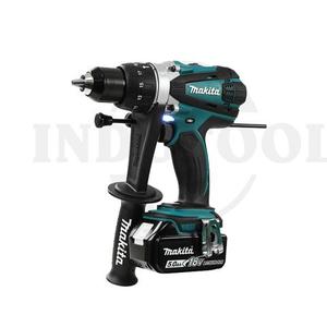 CORDLESS HAMMER DRILL DHP458RTE, 13mm 84Nm 18V / MESIN BOR BETON BESI KAYU MAKITA